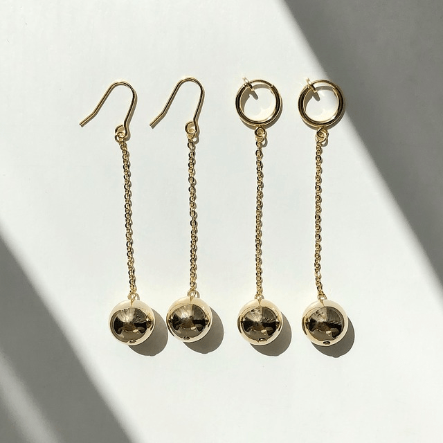 MILIEU Metal ball pierce / earring