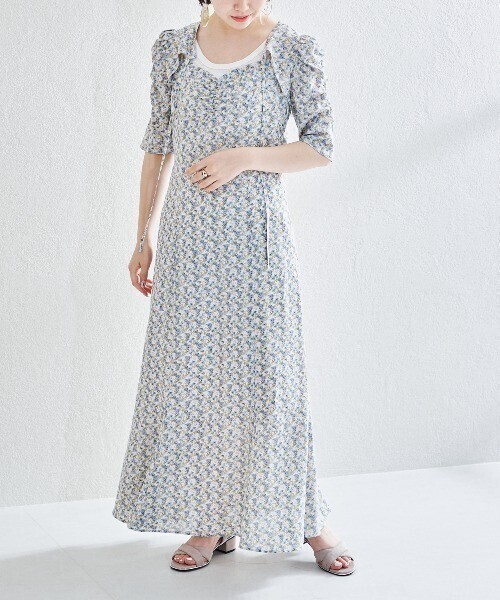 acro セットアップボレロ付きワンピース