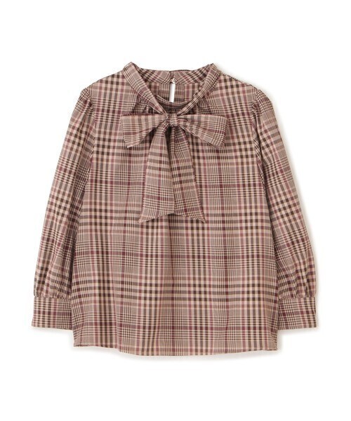 PROPORTION BODY DRESSING ビエラチェックブラウス