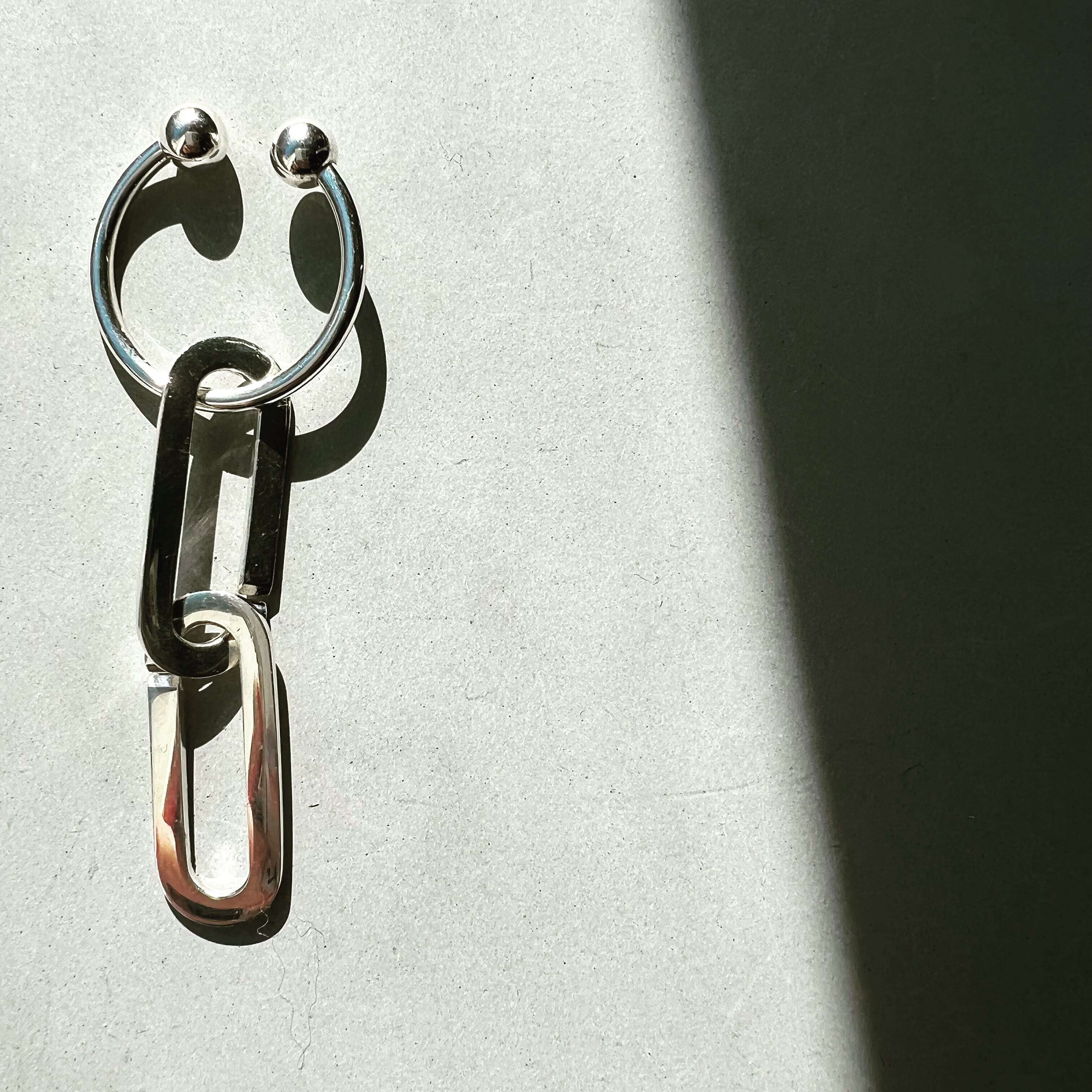 AJiNCO Cue Karabiner custom earcuff　【 silver925】