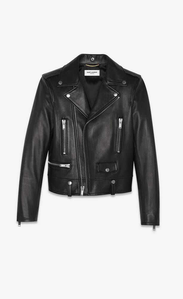 SAINT LAURENT クラシック モーターサイクル ジャケット（ブラック／レザー