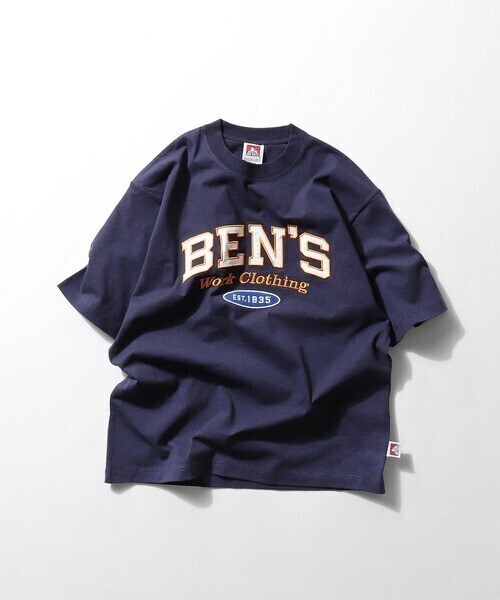 BEN DAVIS 【BEN DAVIS】BEN'S LETTERED T-SHIRT/カレッジロゴ半袖Tシャツ