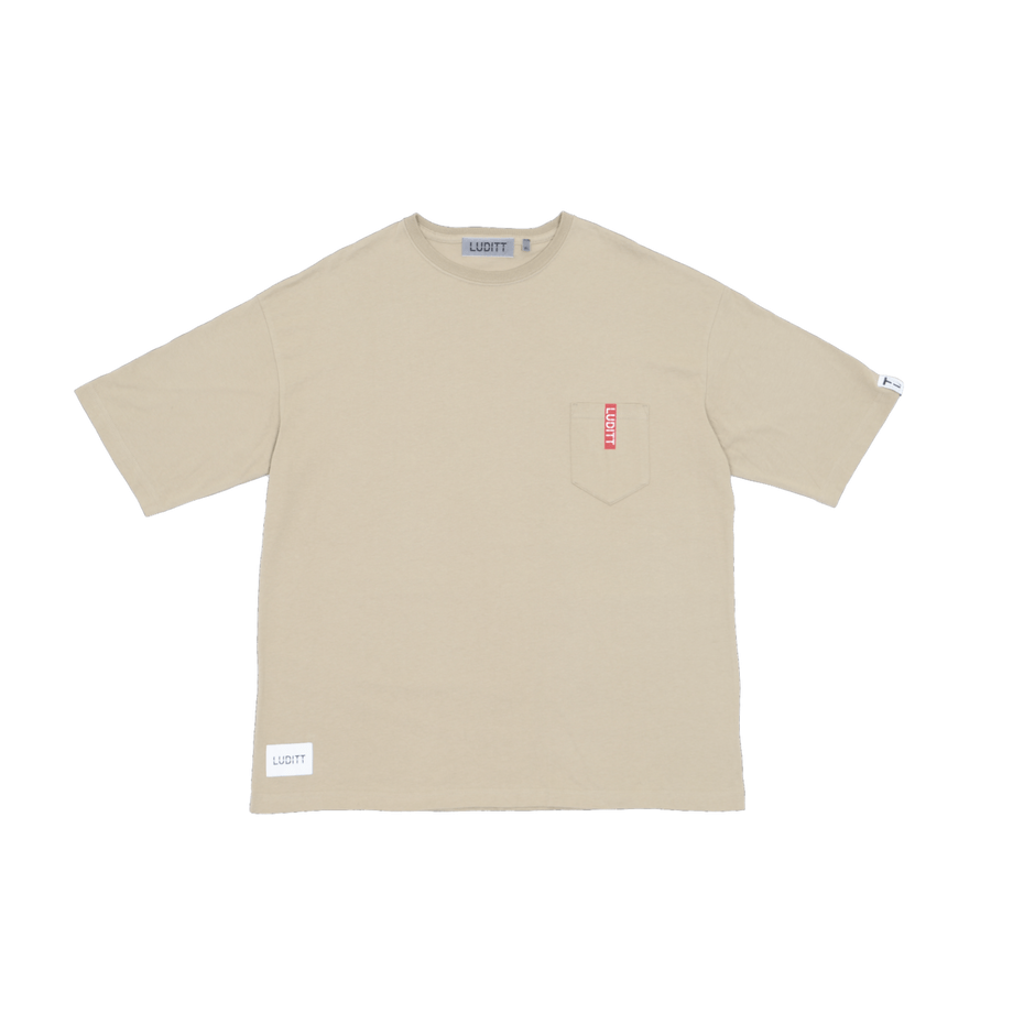 LUDITT BIG SILHOUETTE POCKET T-SHIRT