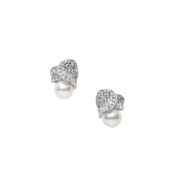 MIKIMOTO Les Pétales Place Vendômeイヤリング