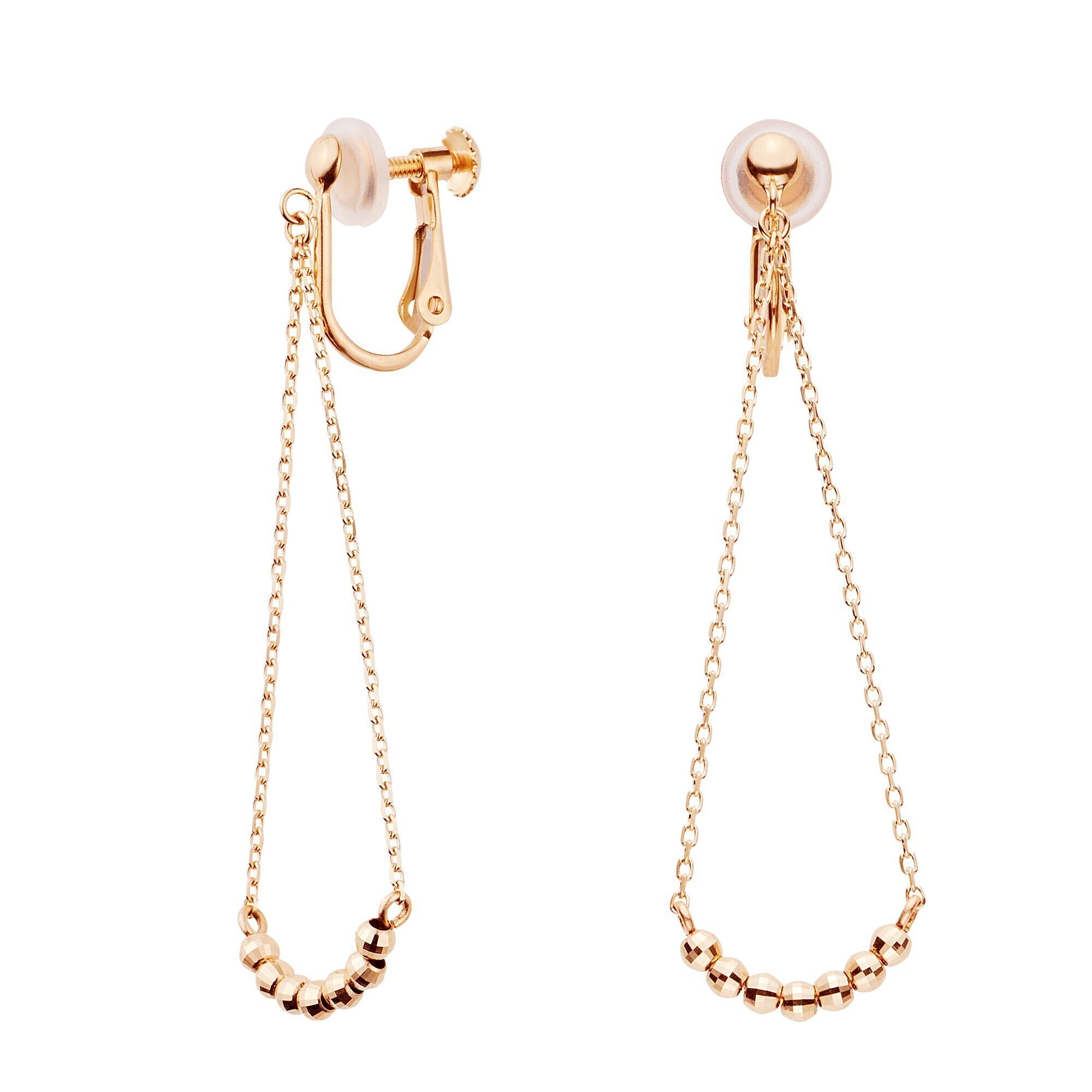 Vendome Aoyama ピンクゴールドイヤリング