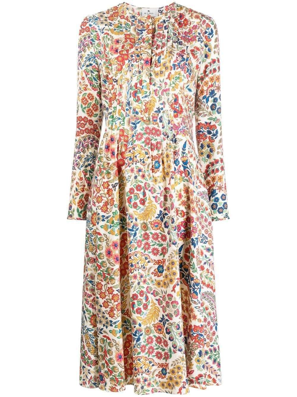 ETRO フローラル ドレス