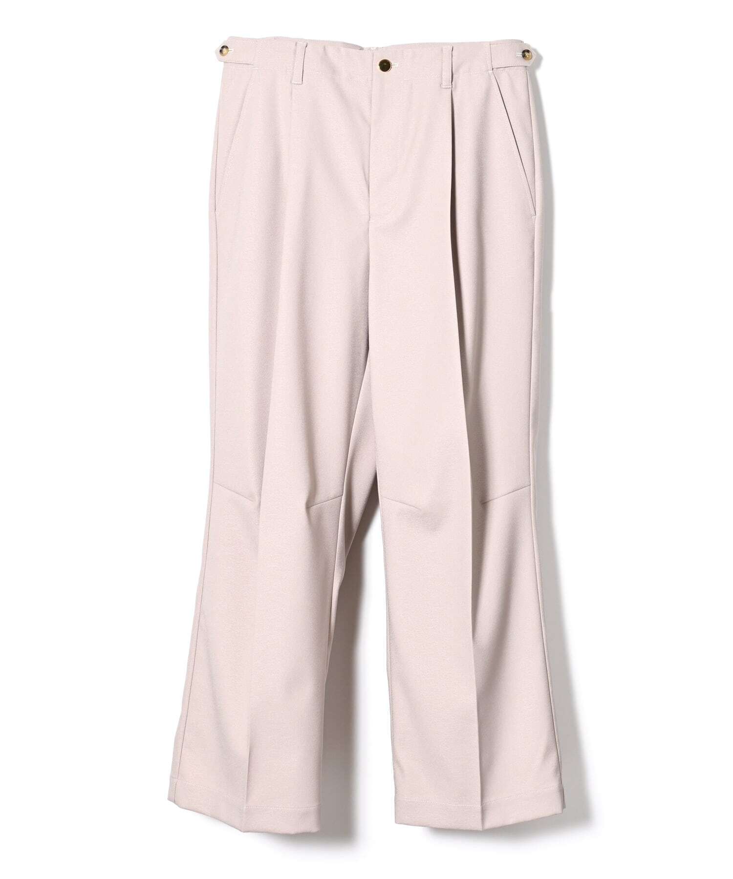 TAUPE ウーステッドアムンゼンバギートラウザーズ