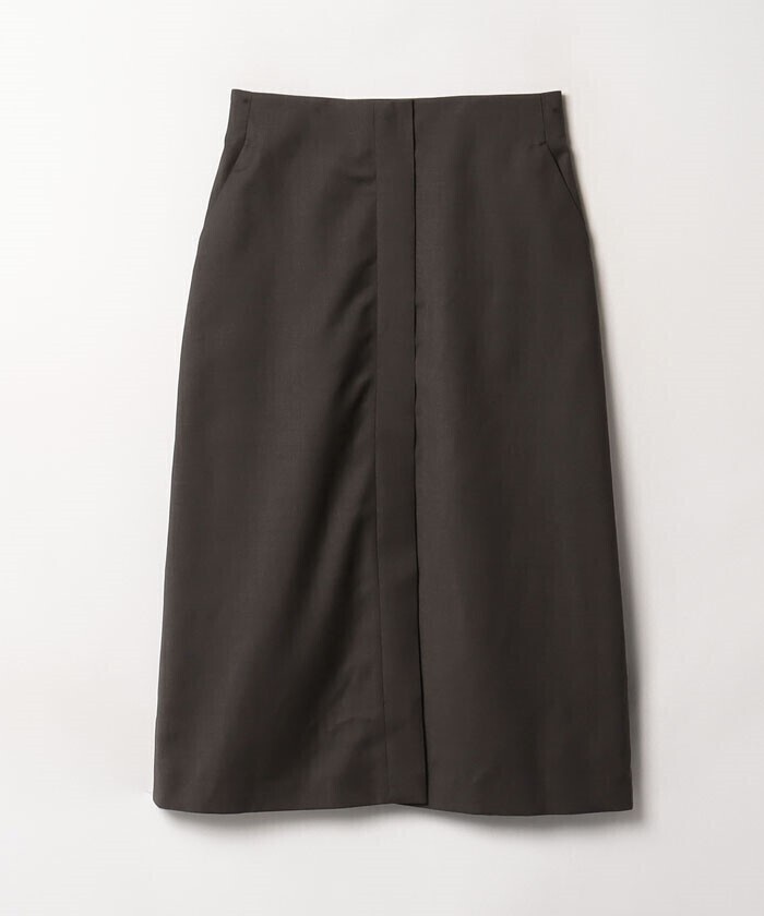 LANVIN COLLECTION ミモレ丈Aラインスカート