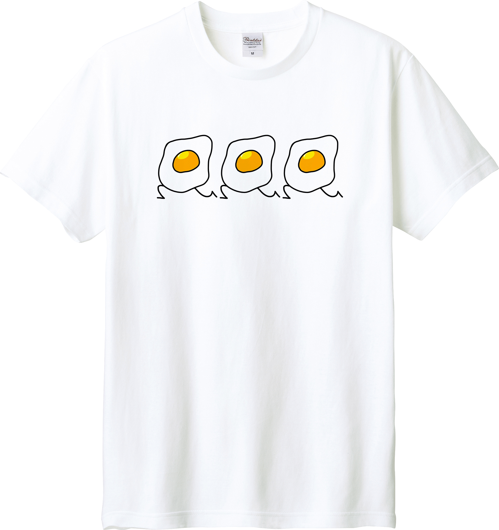 Hoimi Tシャツ/目玉焼き、走る