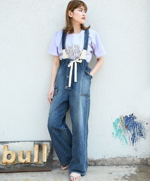 Johnbull サスペンダーデニム