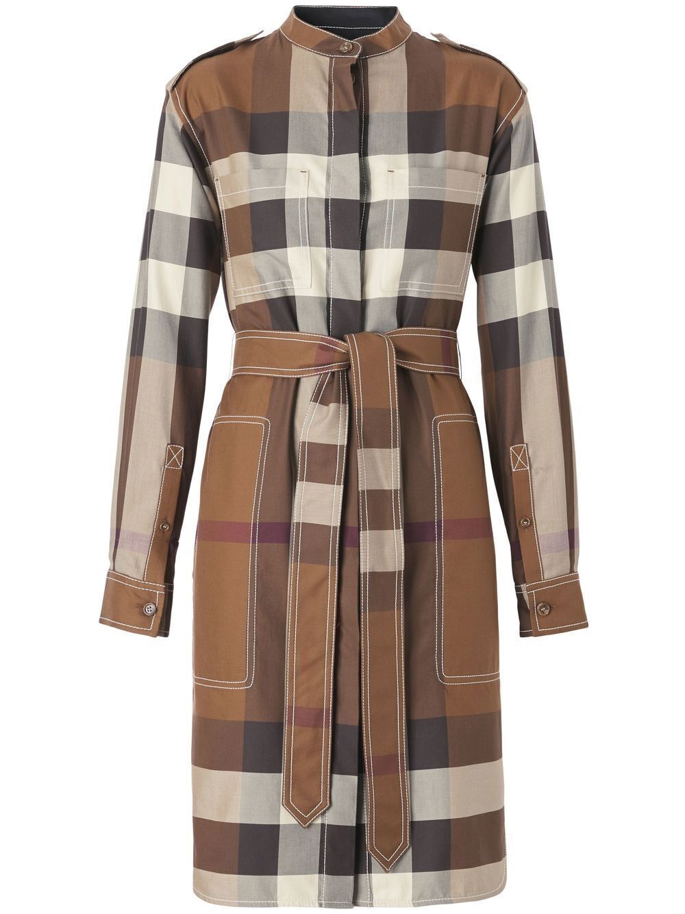 BURBERRY チェック シャツドレス