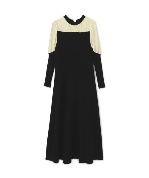 PROPORTION BODY DRESSING シアーパフニットワンピース