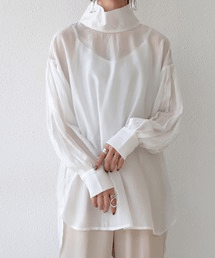 antiqua バックデザインシャツ シャツ レディース トップス・pk-00690