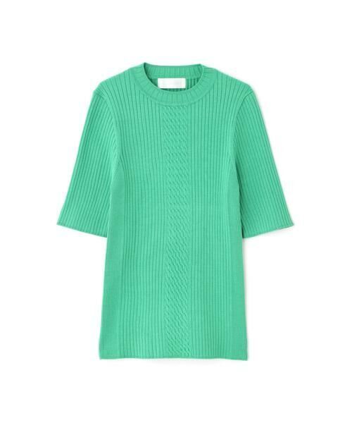JILLSTUART ルルシルクリブニット
