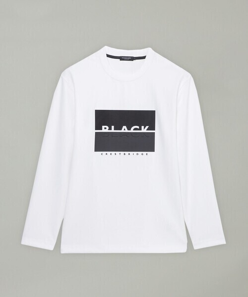 BLACK LABEL CRESTBRIDGE 【BLACK lab.】シャドーチェックロゴカットソー