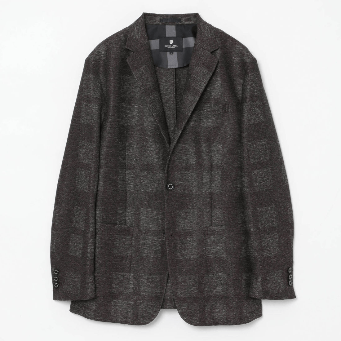 BLACK LABEL CRESTBRIDGE シャドークレストブリッジチェックカラミジャケット