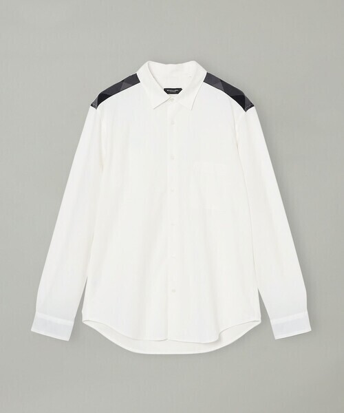 BLACK LABEL CRESTBRIDGE ショルダーチェックジャージシャツ