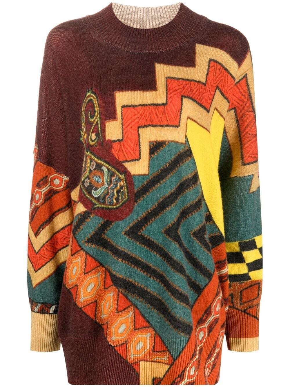ETRO ジオメトリックパターン セーター