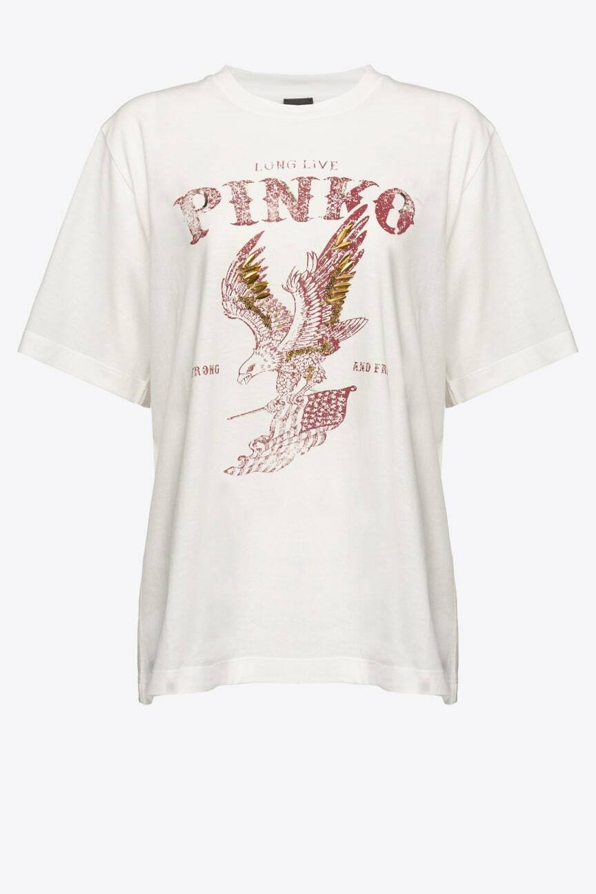 PINKO LONG LIVE PINKO Tシャツ