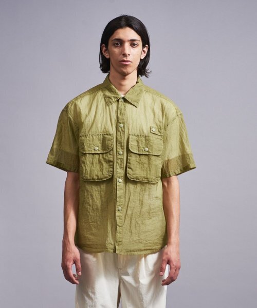 monkey time GD MC/RIP FISHING SHIRT/シャツ