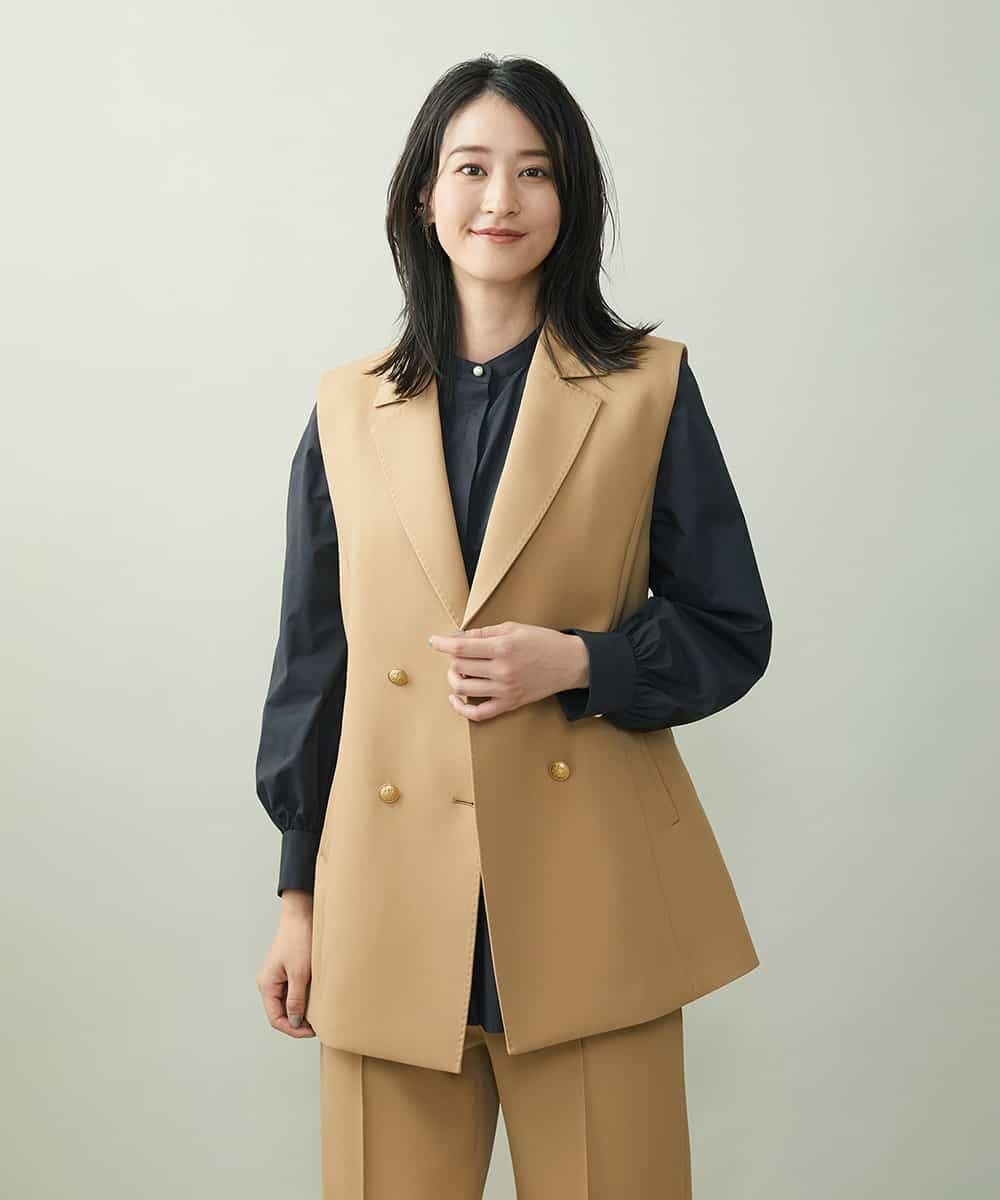Michel Klein トリプルクロスロングジレ