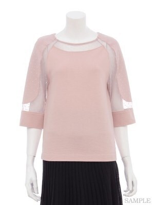 FURFUR シースルードットTOPS