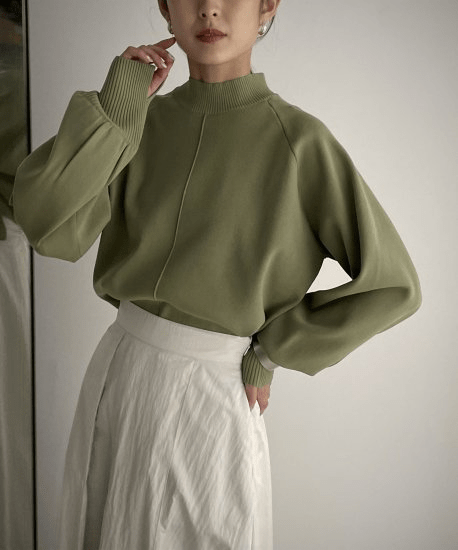 &g’aime Volume sleeve knit