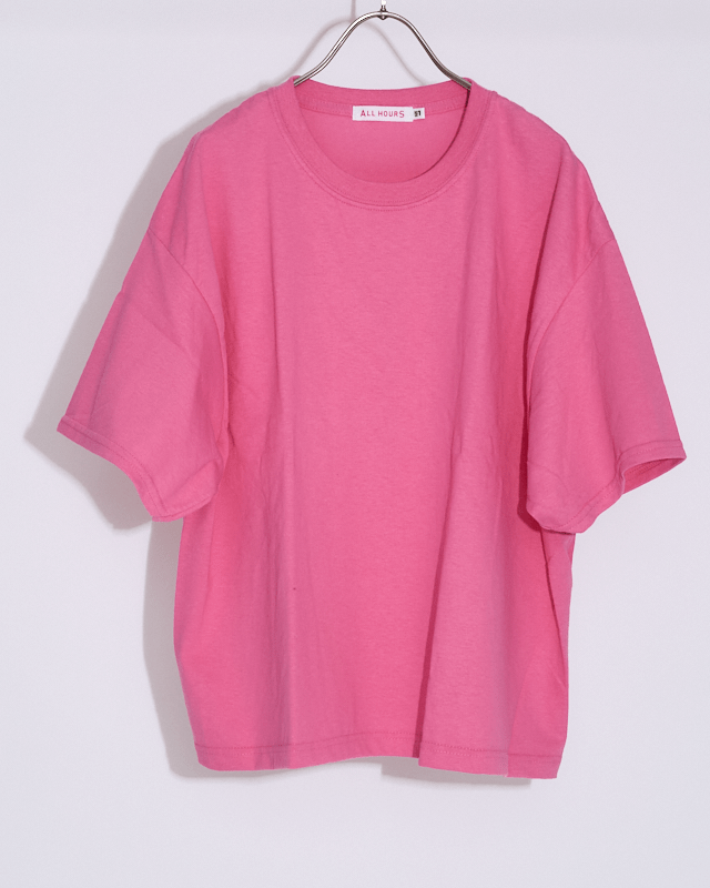 PRIVE MAISON ALL HOURS オールアワーズ 6.0OZノースアメリカンコットン無地Tシャツ　アゼリア