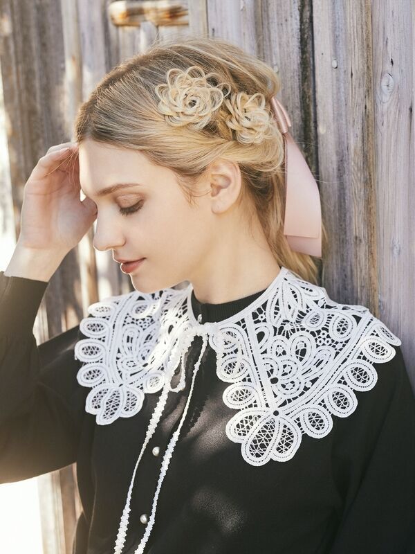 Maison de FLEUR Petite Robe レース衿2