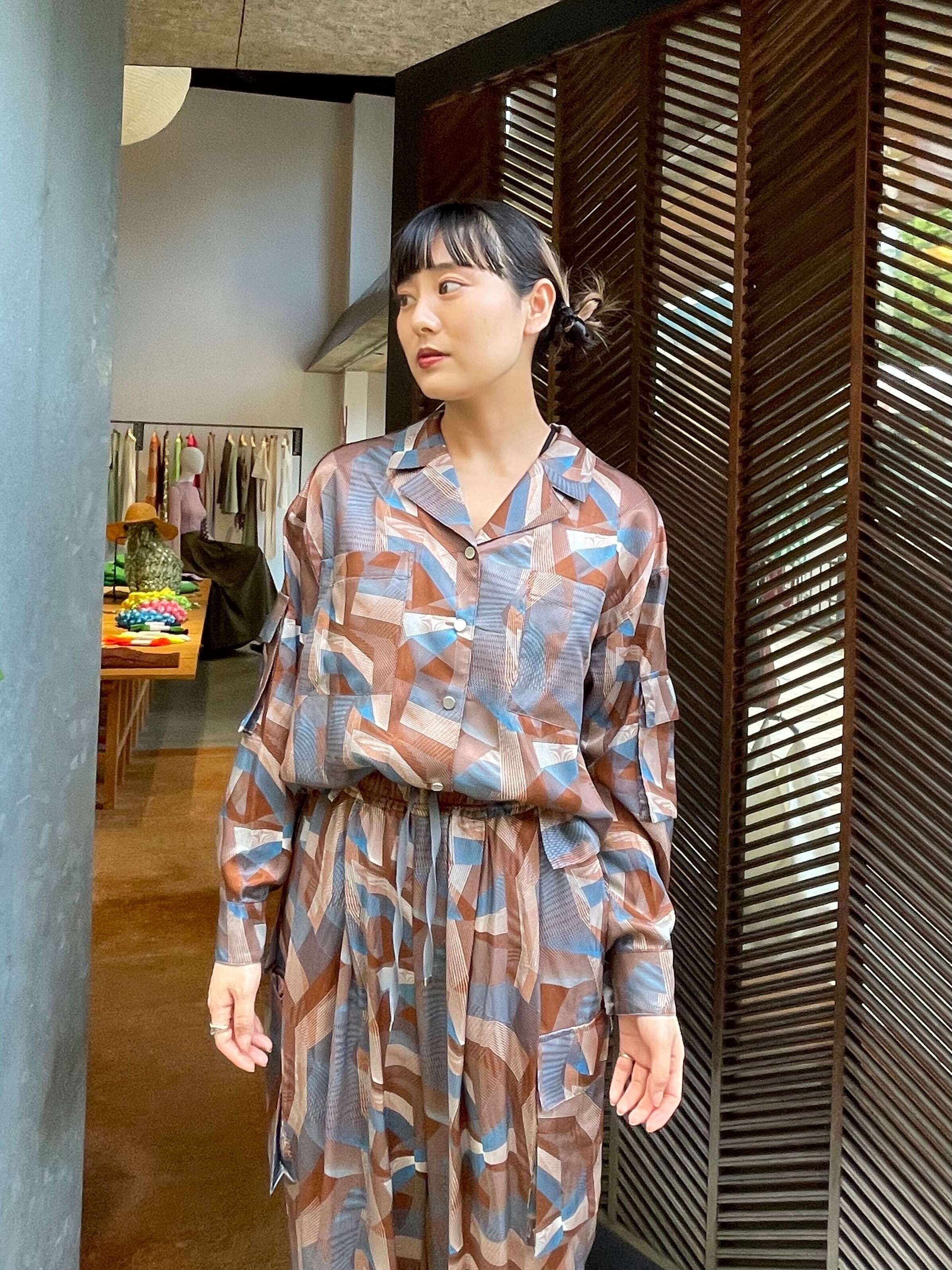 FUMIE TANAKA como satin shirt