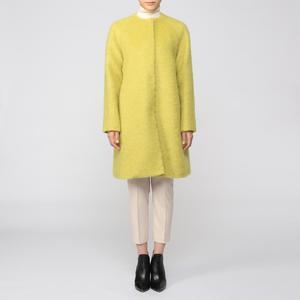BARNEYS NEW YORK シャギーノーカラーコート