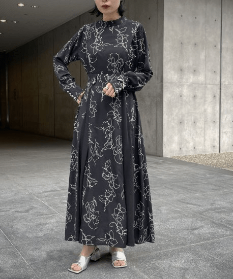 &g’aime Flower long dress