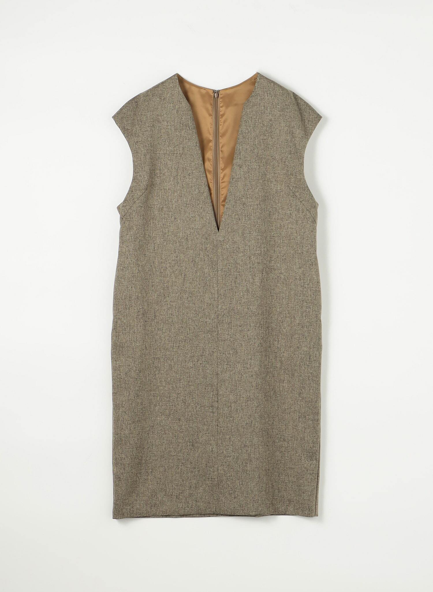 LOUNIE スリットネックワンピース
