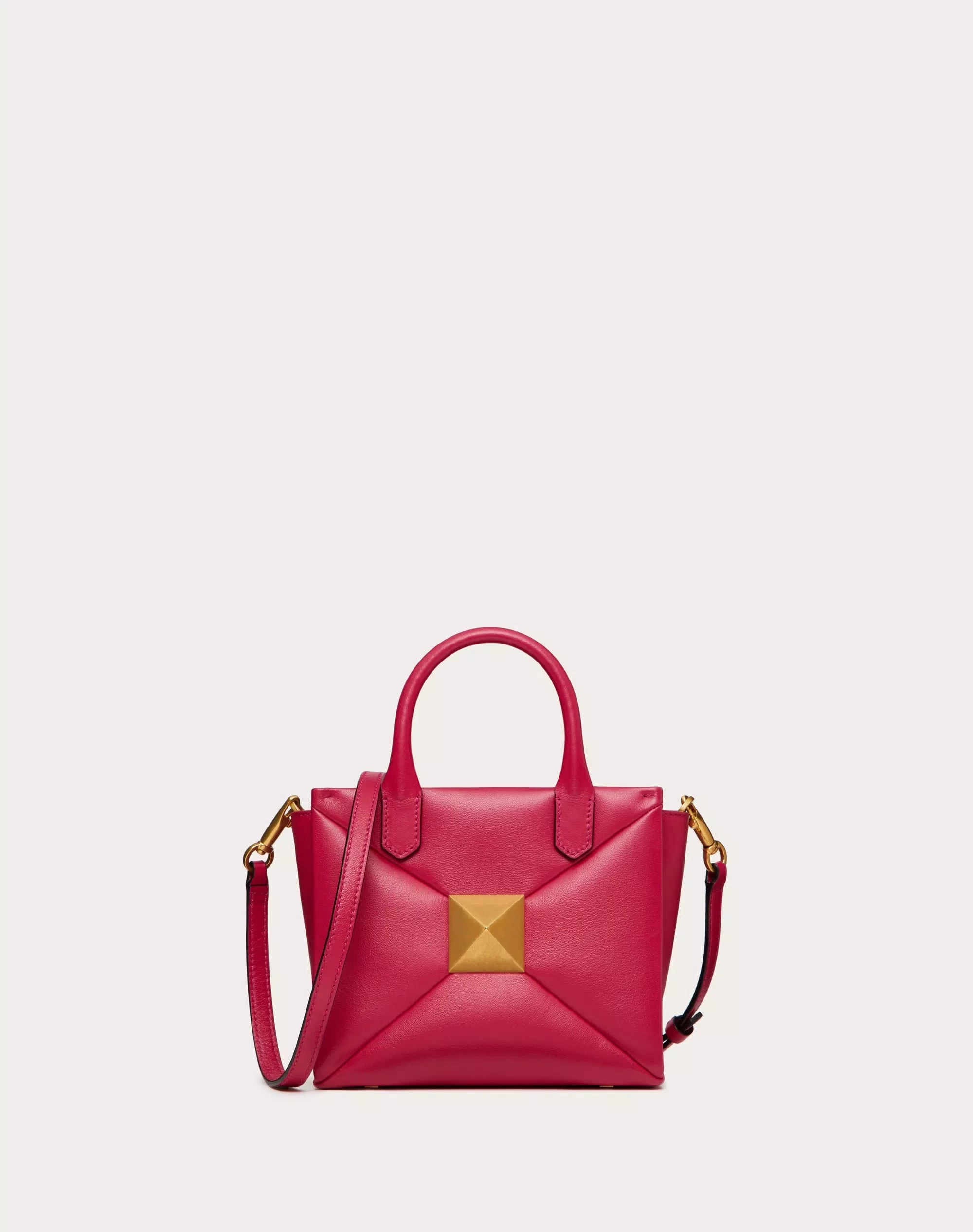 VALENTINO ワンスタッズ ナッパレザー スモール ハンドバッグ