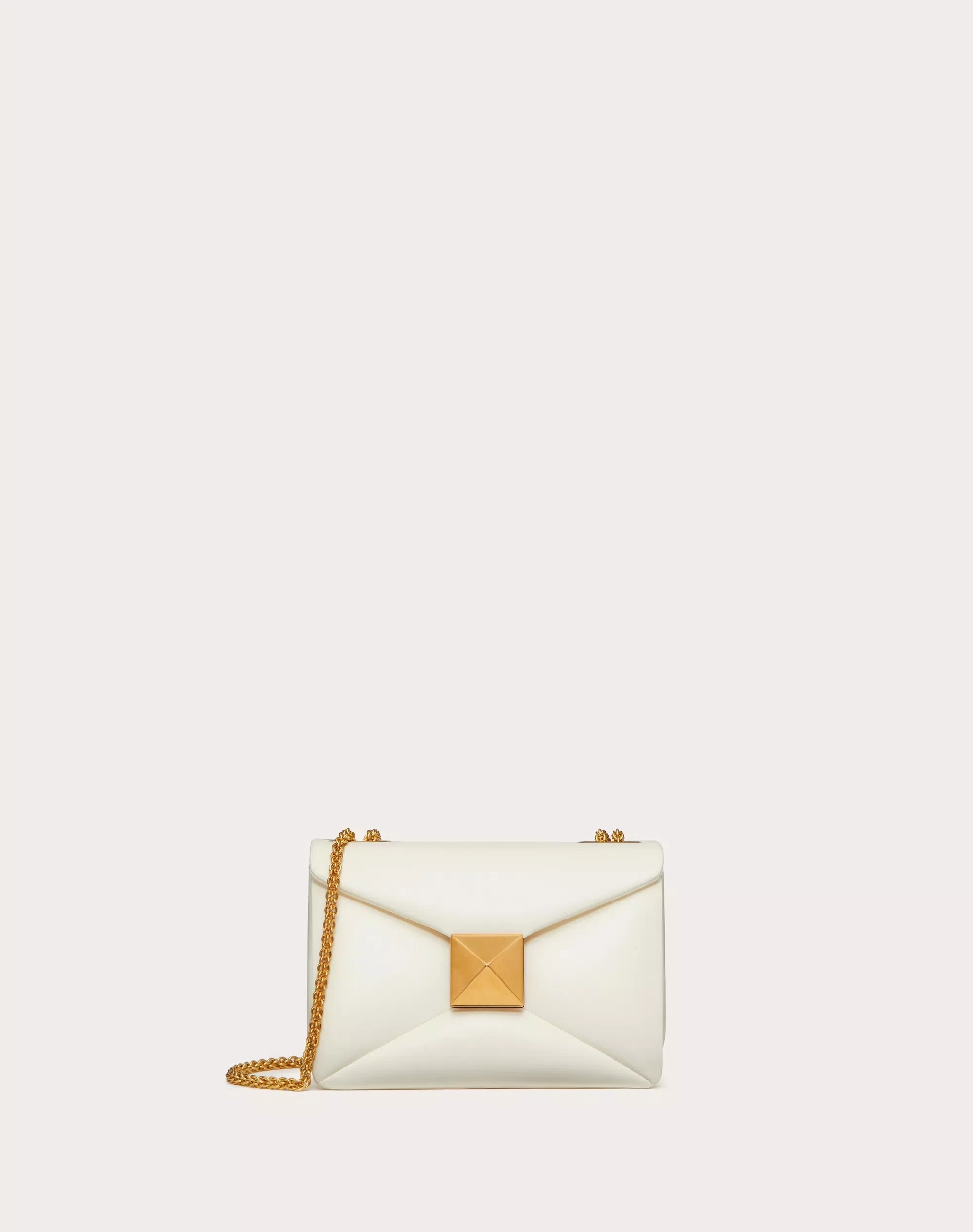 VALENTINO ワンスタッズ ナッパレザー チェーンバッグ
