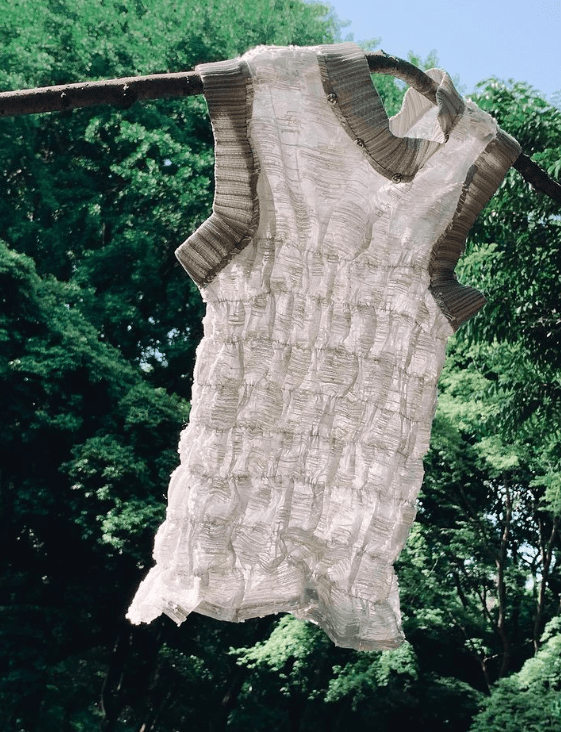 FUMIKU 2021 Spring/Summer collection　Water surface Jacquard Tops