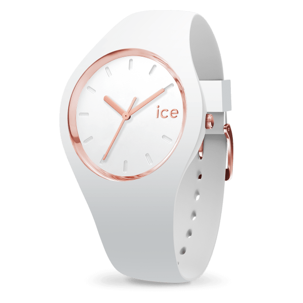 ICE-WATCH ICE glam - ホワイト ローズ-ゴールド - ミディアム - 3H