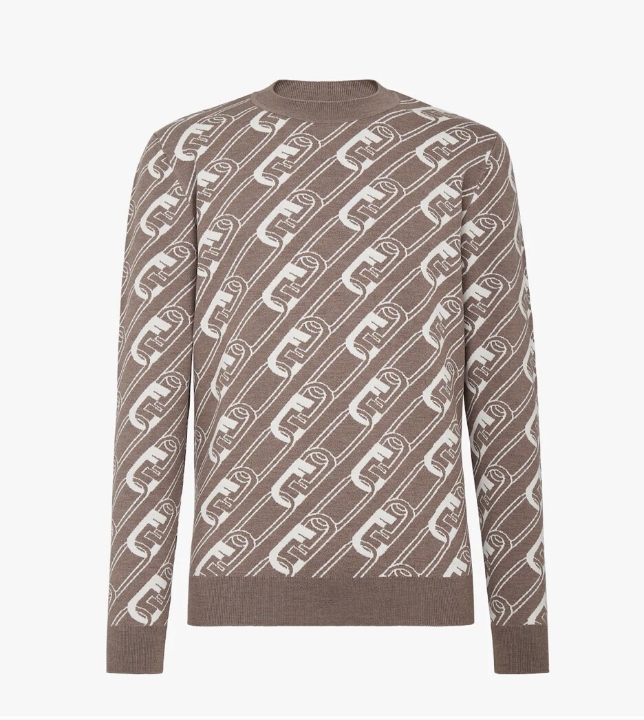 FENDI マルチカラーウール セーター