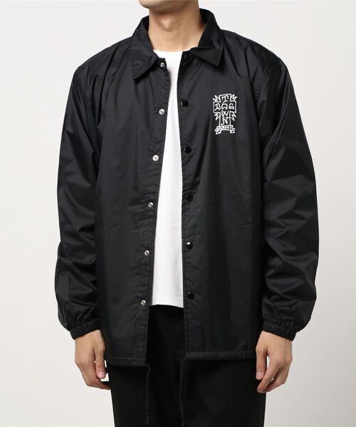 DOGTOWN GONZ 2 COACH JACKET/ドッグタウン ナイロンジャケット コーチジャケット バックプリント