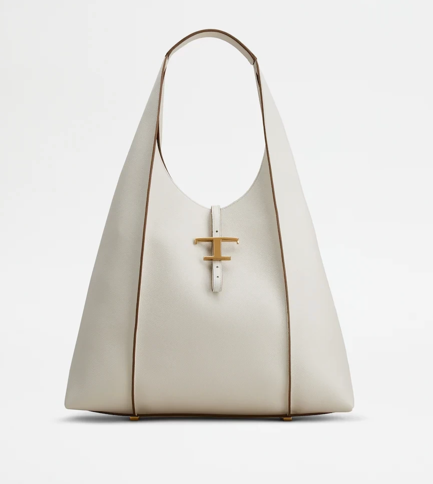 TOD'S タイムレス レザー ホーボー バッグ ラージ