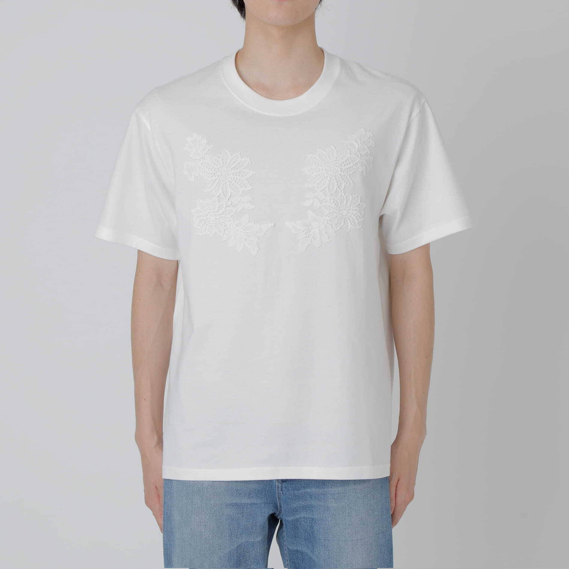 LOVELESS フラワーレース Tシャツ