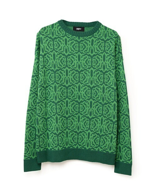 MYne Monogram Knit Pullover