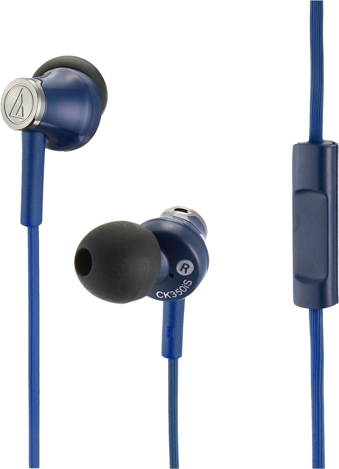 audio-technica スマートフォン用カナル型イヤホン ATH-CK350iS
