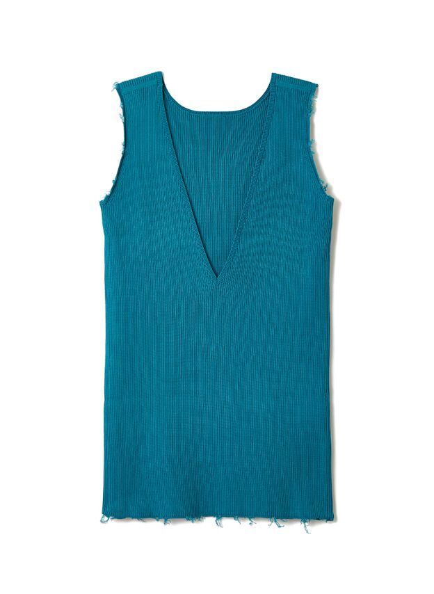 PERVERZE Cotton Rib Line Dress
