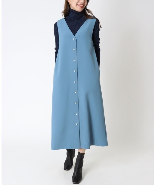 Jines 2wayロングジレワンピース《WEB限定》