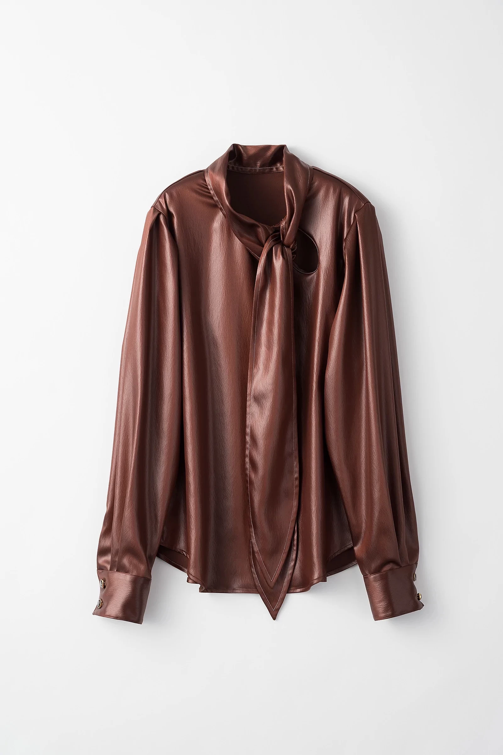 MURRAL Scarf blouse