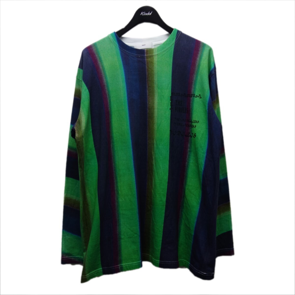 TOGA VIRILIS 20AW ストライプ柄カットソー