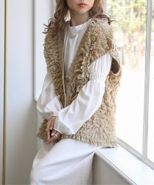 Ray Cassin ループニットベスト