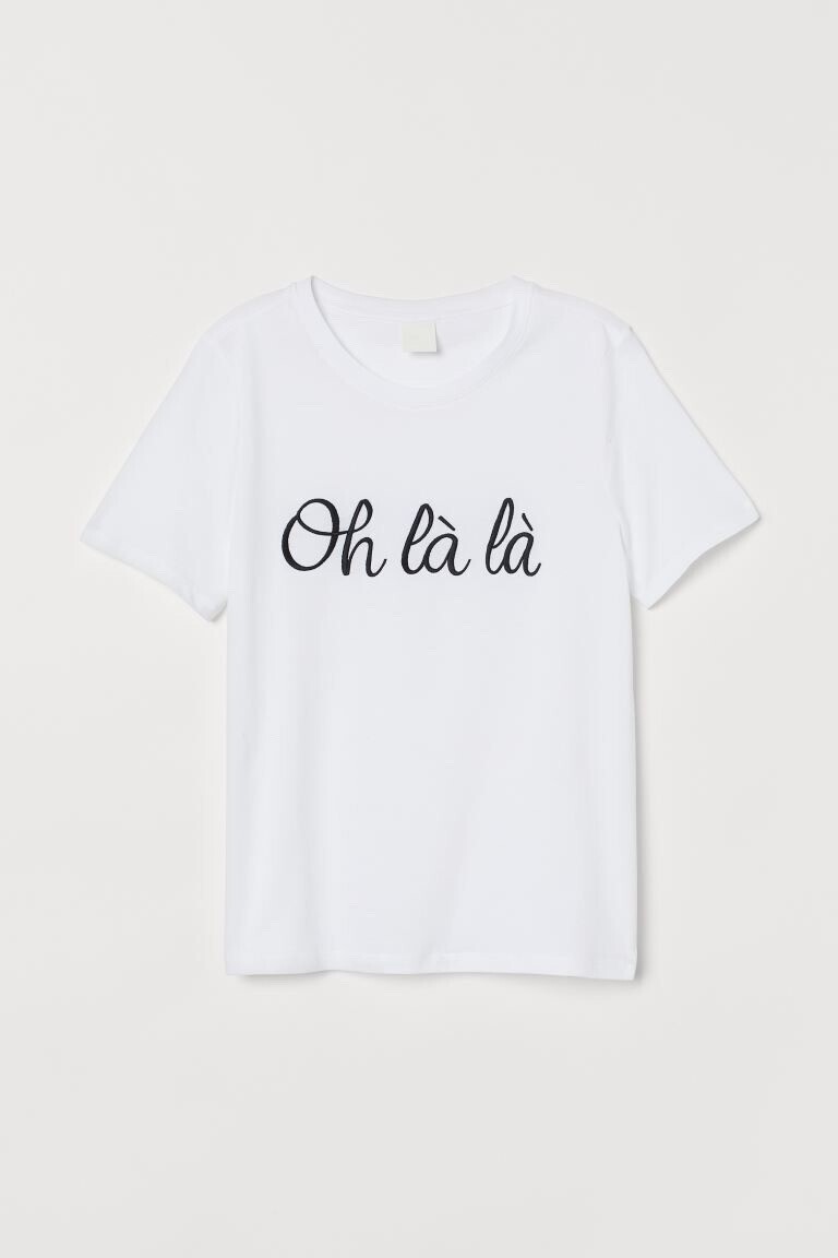 H&M ジャージーTシャツ