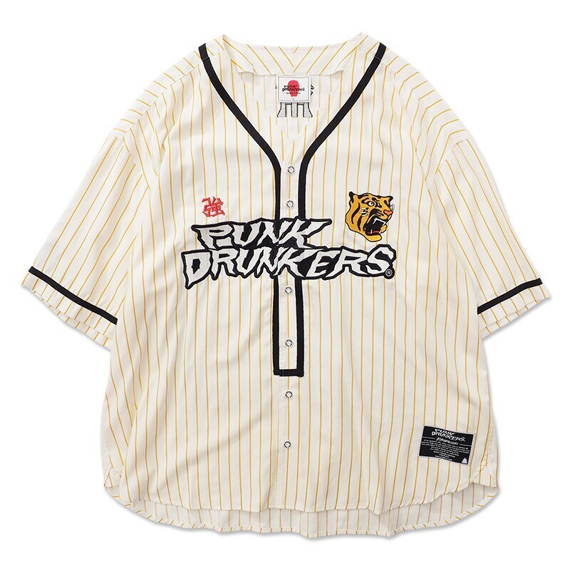 PUNK DRUNKERS 阪神ベースボールシャツ